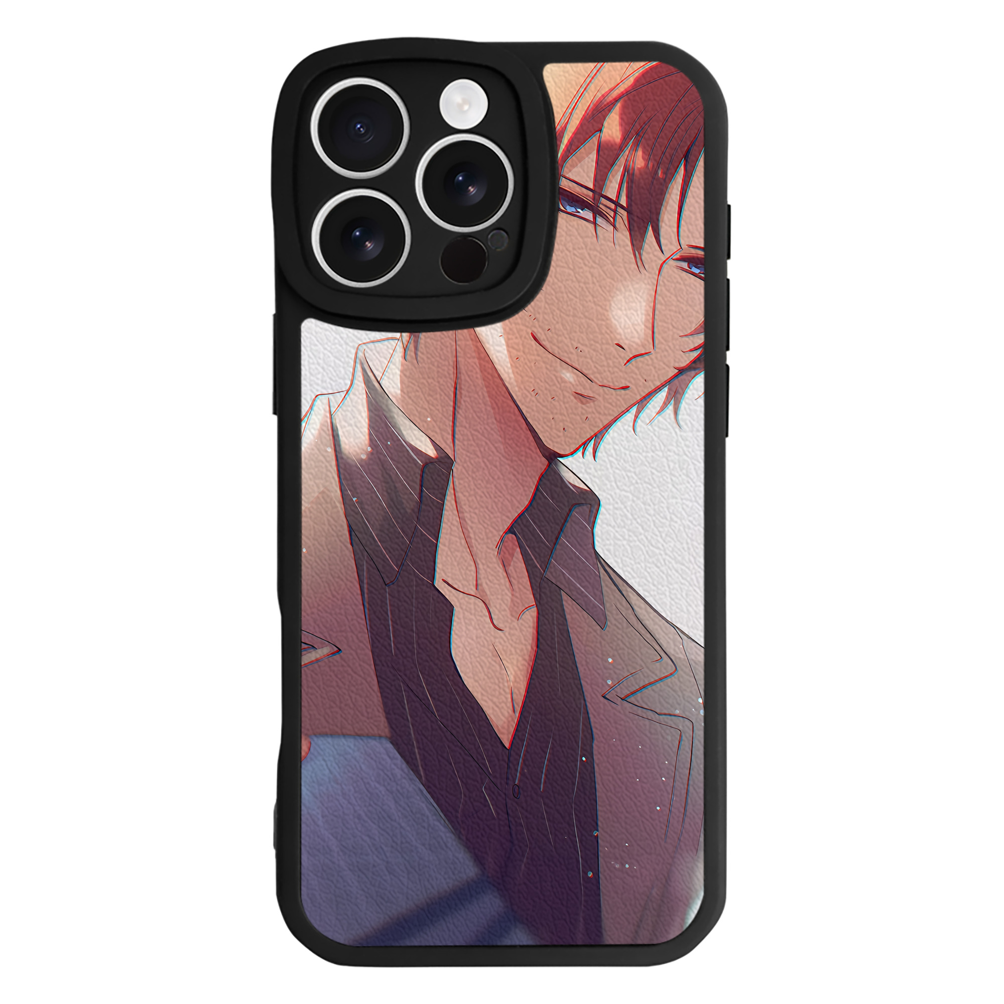 （画像用） 文豪ストレイドッグス Bungo Stray Dogs 【iPhone 16シリーズ対応】シリコンスマホケース（レザー調） 材質：シリコン